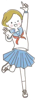 学生左画像